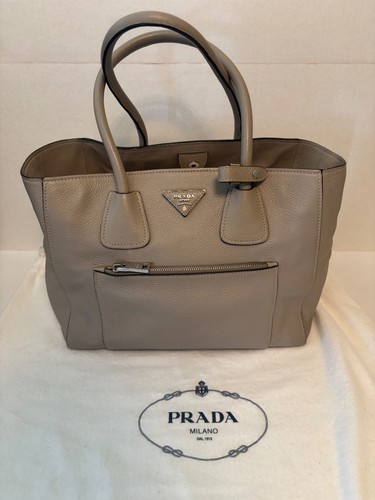 Prada grey vitello phenix - vitello,