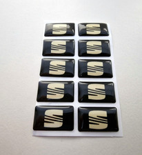 10x Adesivo Emblema Logo
