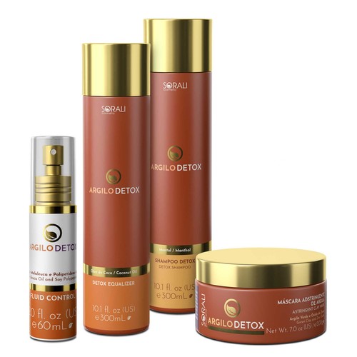 Sorali argilo detox kit - argilo,