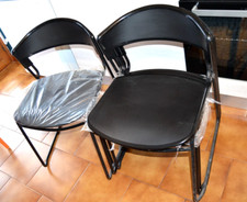 FAVARETTO DESIGN ASSISA 4 SEDIE VINTAGE MODERNARIATO METALLO HOME PRESS