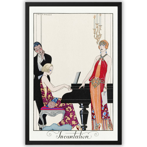 Poster george barbier - barbier, vintage