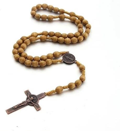 Collana rosario corda - collana,