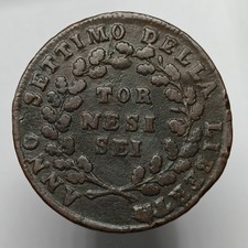 6 Tornesi 1799, Repubblica