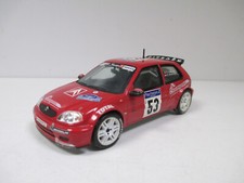 CITROEN SAXO SUPER 1600 LOEB World Champion 2001 N° 53 par IXO RAM056 au 1/43