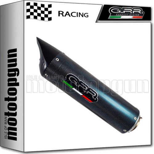 Scarico racing carbon look gpr - look,
