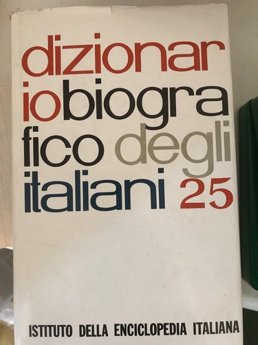 Dizionario biografico degli - dizionario,