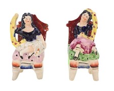 COPPIA FIGURINE STAFFORDSHIRE