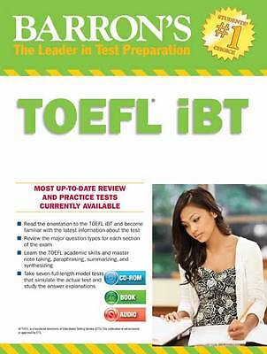 Barron toefl ibt with rom - barron's,