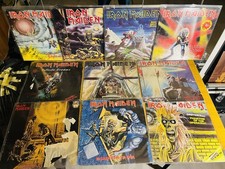 Lotto 10 Lp Iron Maiden Maxi