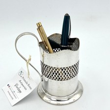 Portapenne da scrivania antico