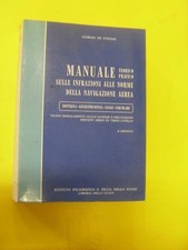 manuale sulle infrazioni alle norme della navigazione aerea de stefani giorgio 