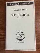Hermann Hesse -SIDDHARTA - piccola biblioteca n. 32  ADELPHI 1992