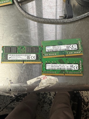 Lotto pezzi memorie laptop - lotto,