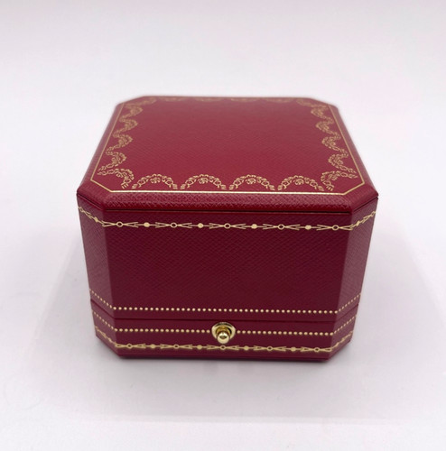 Cartier scatola anello ring