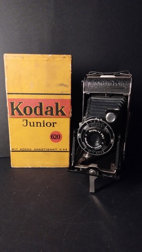 Kodak junior 620 with box - kodak,