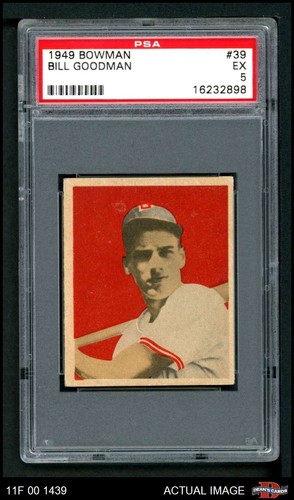 1949 bowman billy goodman - bowman, #39