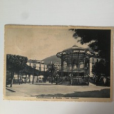 Antica Cartolina Castellammare Di Stabia Cassa Armonica Giardini Viaggiata 1940
