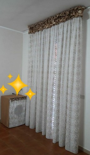 Tenda metro h300 ricamata - a,