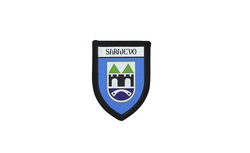 Patch ricamata termo-adesivo