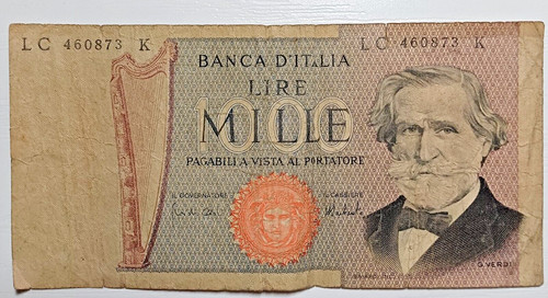 Banconota mille lire 1000 - 1000,
