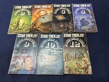 STAR TREK Lotto di 7 numeri 1979 - n. 2 5 6 8 9 10 12 - MONDADORI James Blish