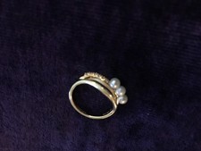 Anello Pandora 3 perle con