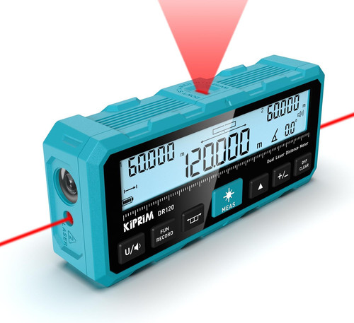Telemetro laser 120m - telemetro, doppio