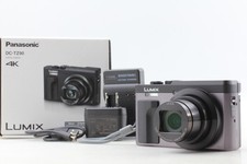 [COME NUOVO SC:472] Panasonic LUMIX DC TZ90 ZS70 fotocamera digitale argento 4K dal GIAPPONE