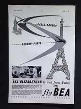 Original 1955 Advert BEA