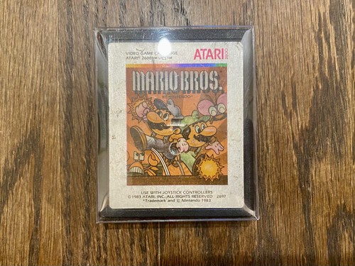 Mario bros atari 2600 - mario,