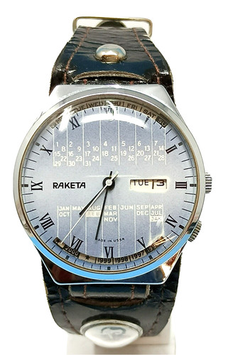 Orologio raketa calendario - orologio,