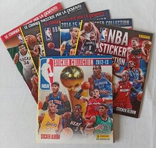 ALBUM NBA Basketball 2012/13 /2017/18 6 pezzi vuoti  con tagliandi Ed. Panini !!