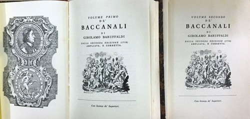Baccanali di - (letteratura),