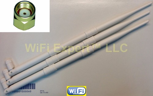 Antenne sma 9dbi - rp-sma, bianche