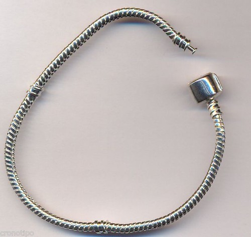 Bracciale snake unisex argento