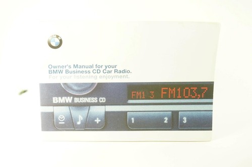Bmw manuale per radio - manuale,