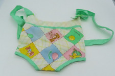 Toppa cavolo vintage bambini CPK porta bambole panno 1982