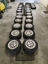 Set 4 Cerchi in lega da 12"  Rover Mini Cooper British Open MPI con Pneumatici  