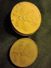 4 Monete Da 20 Lire, 2 del