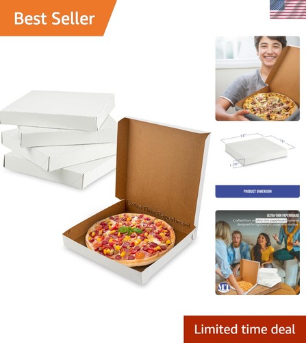 Scatole per pizza bianche - pizza,