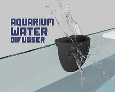 Imbuto Diffusore Acqua, Cambia Acqua, Manutenzione Acquario, Nano Reef, Piantato