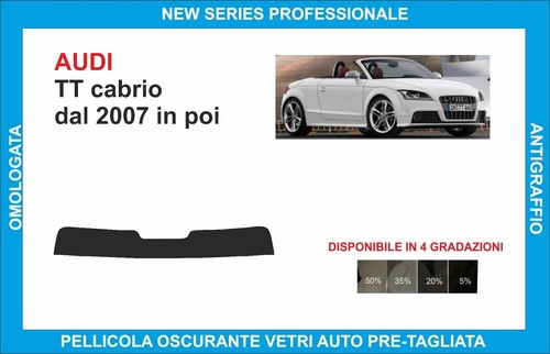 Fascia parasole vetri audi - fascia, tt