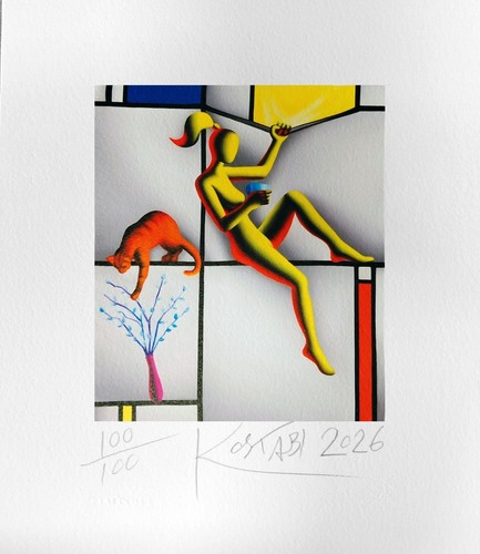 Mark kostabi here we - mark,