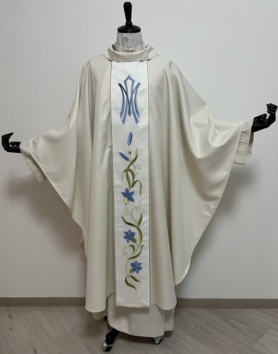 Casula bianca mariana - bianca, con