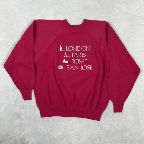 Felpa vintage londra parigi - felpa,