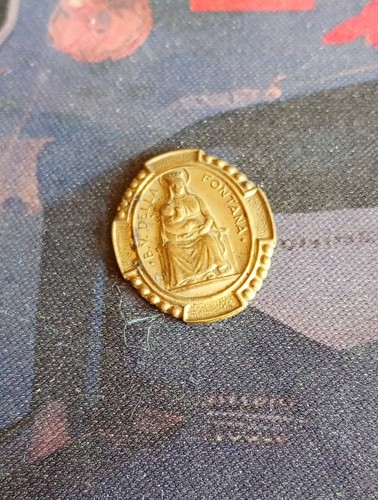 Medaglia votiva bronzo - votiva,