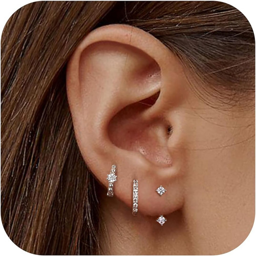 Paia orecchini set in - 3,