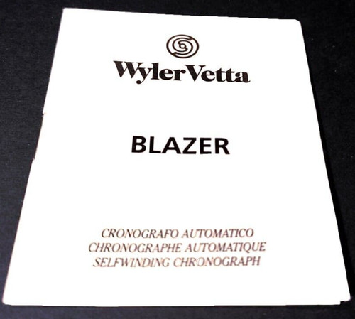 Wyler vetta manual - wyler,