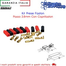 Kit Prese Faston Passo 2,8mm
