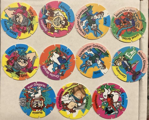 Pogs world tazos - -, 11